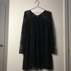 Xhilaration Black Lace Dress: M